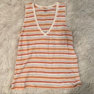 Striped Madewell Tank Top